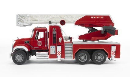 Экономим на покупках игрушек: пожарная машина bruder