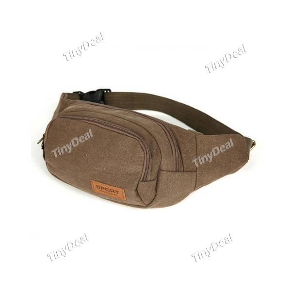 2014 New Fashion Casual Canvas Patchwork Cool Style Men's Waist Bag 