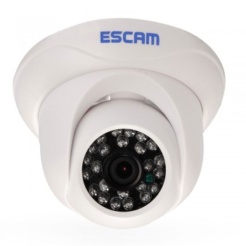 Купольная IP камера Escam Snail QD500 - мегапиксельная сестра для братьев :)