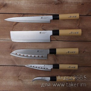 Вкусный обзор ножей для суши