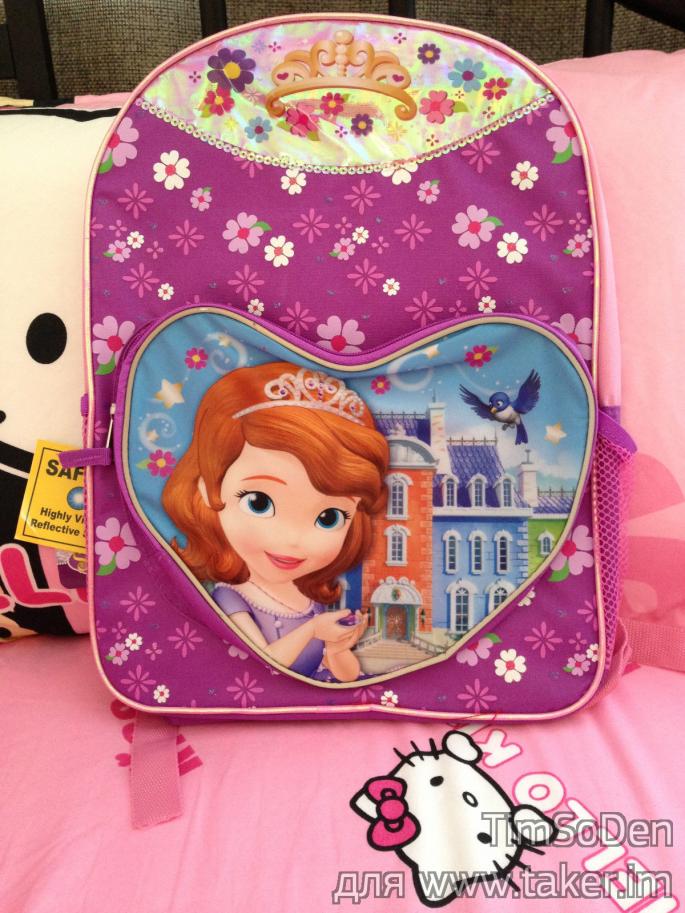 Рюкзак с принцессой для Принцессы