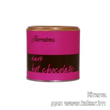 Dark Hot Chocolate или мое не самое удачное знакомство с магазином Thorntons