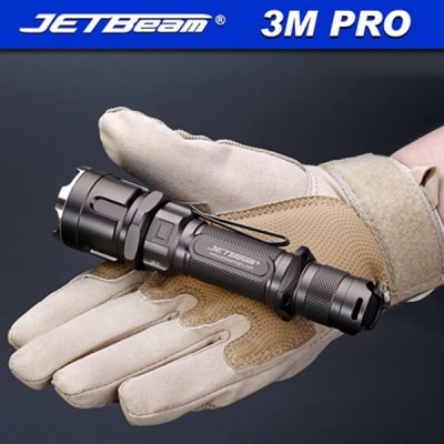 Мощный тактический фонарик Jetbeam 3M Pro XP-L 1x18650/2xRCR123A 1100Lm