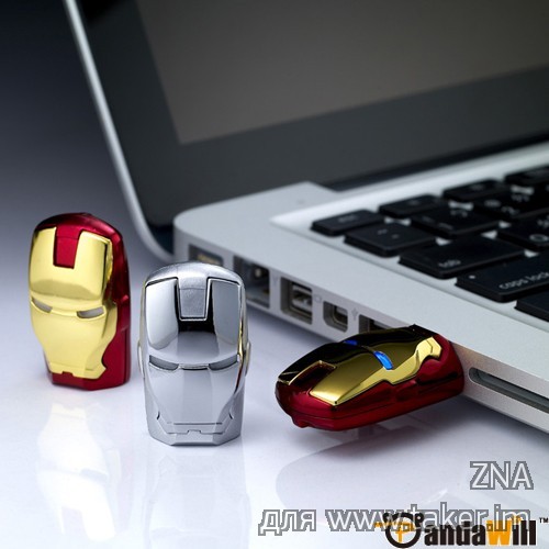 USB флешка Iron Man за дорого