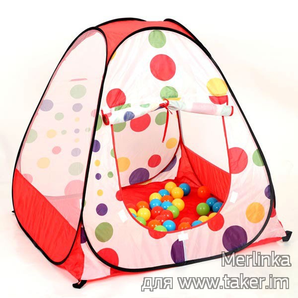 Недорогая компактная детская палатка.