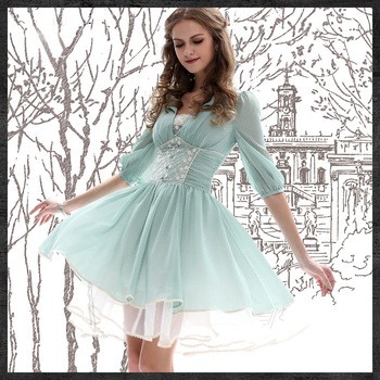 Очаровательное летнее платье, выполненное в винтажном стиле, Summer Dress Yuzi