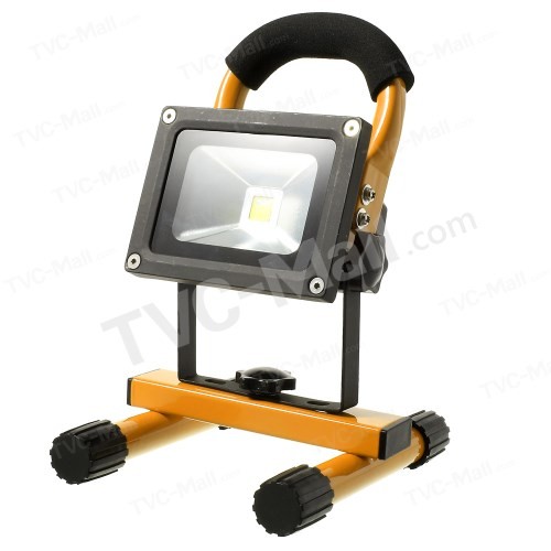LED прожектор на аккумуляторе для авто, путешествий или рыбалки.