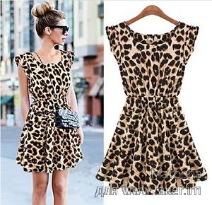 Леопардовое платье: ну зачем!?