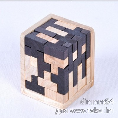Деревянная головоломка "54T tetris"