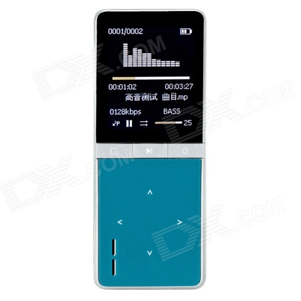 ONN W7 Ultra-Slim 1.8" TFT Screen Sports MP3 Player