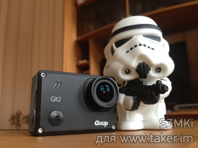 GitUp Git2 комплектация Pro: оптимальная 4К экшен камера