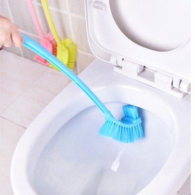 Щетка для унитаза, Home Bathroom Cleaning Tool Double Sides Toilet Scrubbing Brush 