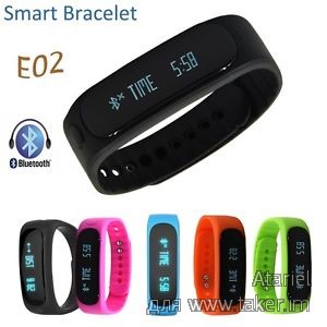Обзор умных часов E02 Intelligent OLED Sports Bracelet