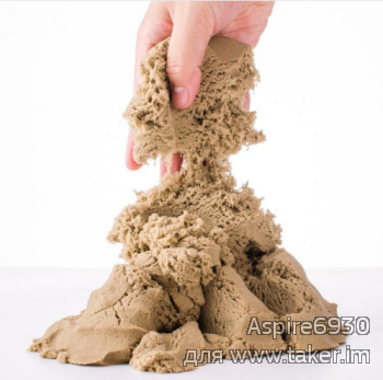 Кинетический песок - превращаем дом в песочницу