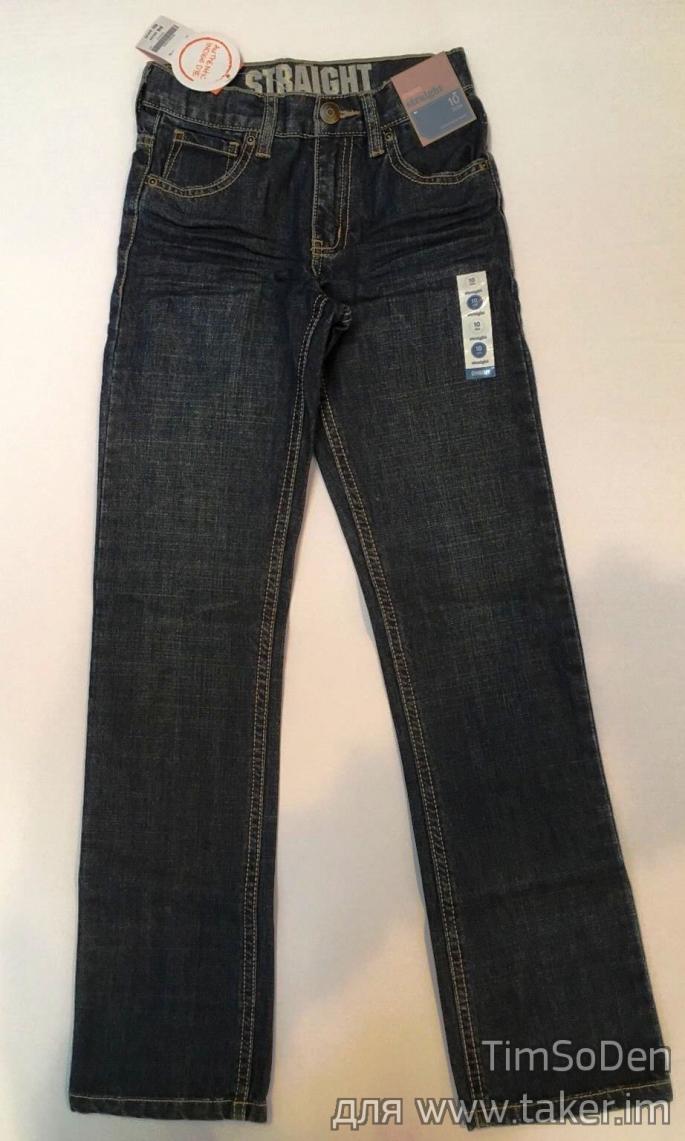 Добротные джинсы Gymboree 8 Slim для худого мальчишки 