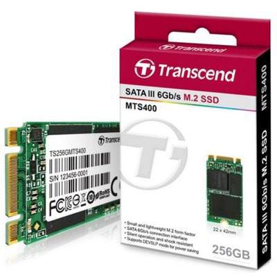 SSD стандарта M.2 Transcend MTS400 на 256Гб – увеличиваем память планшета