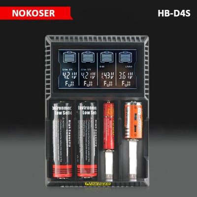 Универсальное зарядное устройство NOKOSER HB - D4S