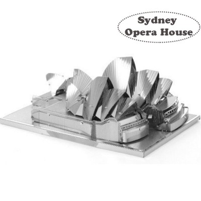 Металлический 3D пазл - 'Сиднейский оперный театр', Sydney Opera House Model 3D DIY