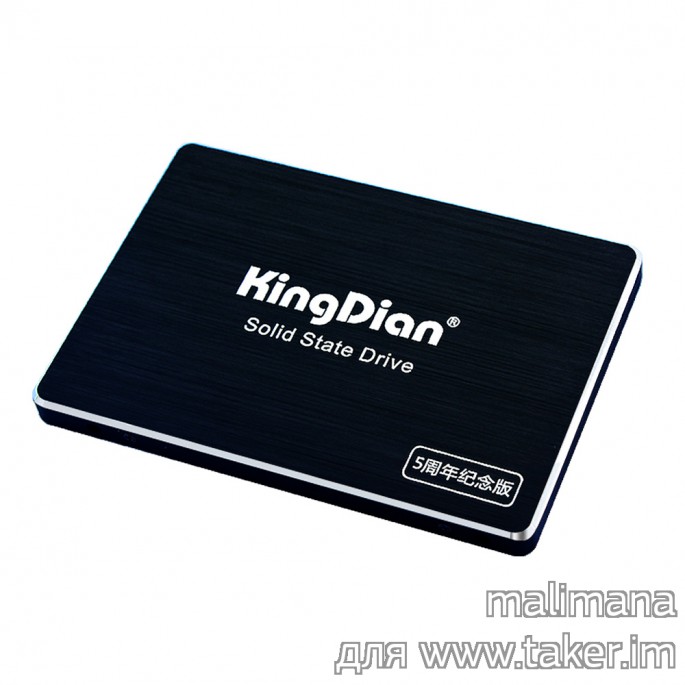 SSD KingDian S500 120GB + установка через адаптер ODD to SSD