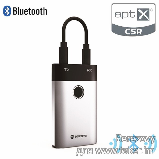 Обзор Bluetooth приемника/передатчика Zoweetek ZW-418 (NFC/Apt-X)
