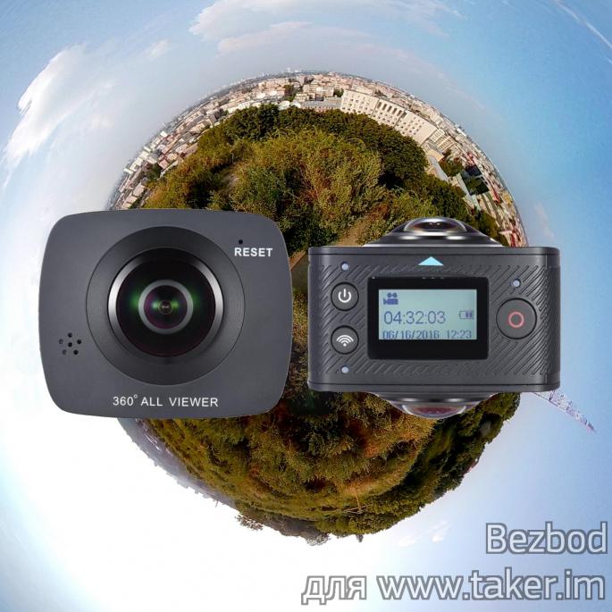 Камера Andoer 360: снимаем сферические фото и видео