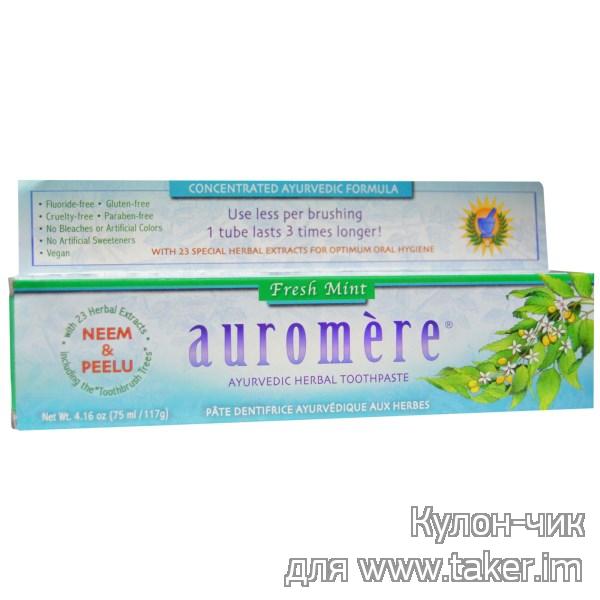 Зубная паста Auromere с iHerb