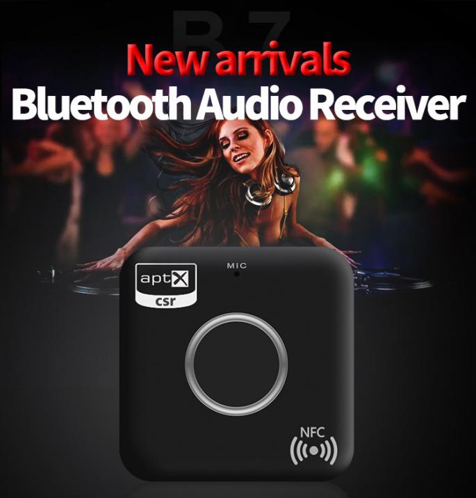 Беспроводной Bluetooth аудио ресивер B7 с поддержкой aptX - Расширяем функционал домашнего музыкального центра и автомагнитолы