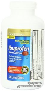 GoodSense Ibuprofen - обезболивающее из США