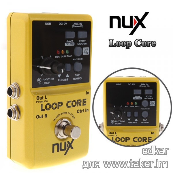 NUX Loop Core педаль - лупер