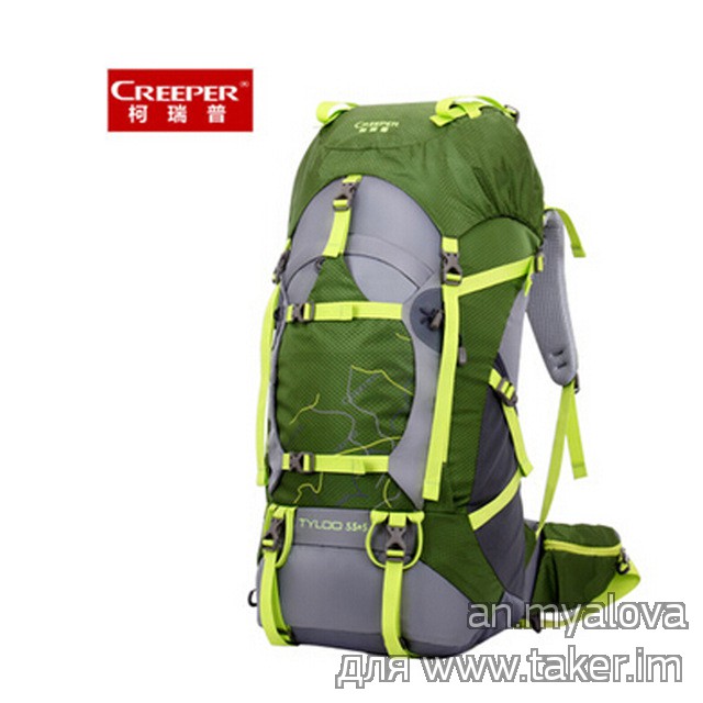 Рюкзак туристический Creeper 55+5L для походов и путешествий