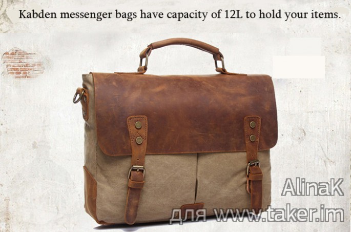 Kabden YD002 сумка в винтажном стиле