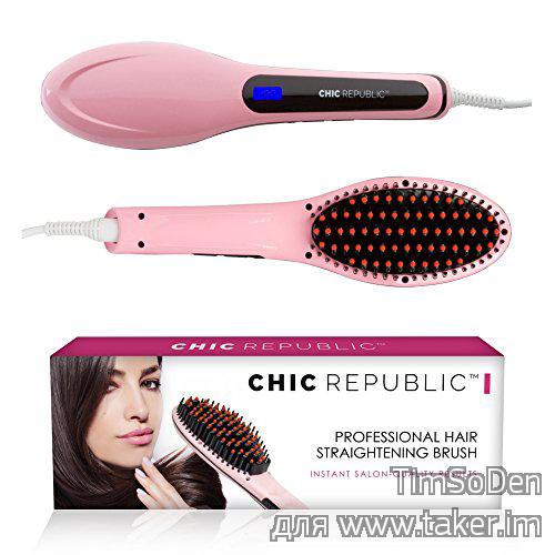 Керамическая расческа Chic Republic для выпрямления волос