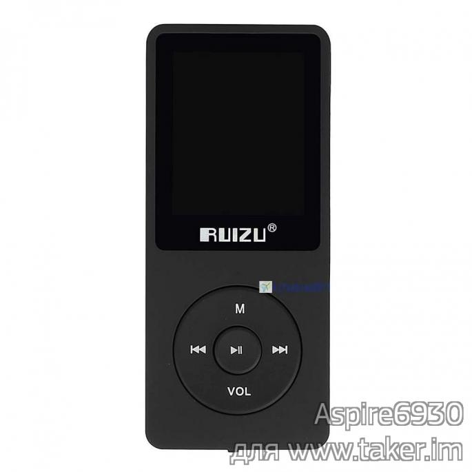 Ruizu X02 - неплохой MP3/MP4 плеер за приемлемые деньги