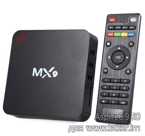 MX9 - Android TV Box на SOC RK3229