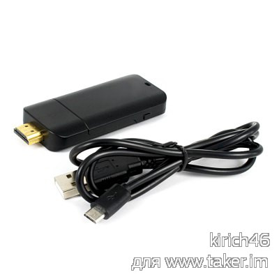 Беспроводной HDMI адаптер PTVdisplay DA02 или пробуем подключить смартфон к телевизору