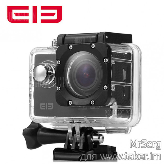 Elephone ELE Explorer 4K - наша первая Action Camera