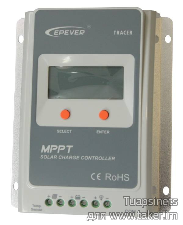 Epever Tracer1210A MPPT контроллер заряда для солнечной установки