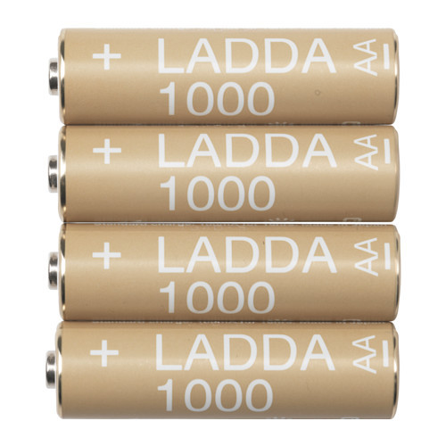 Аккумуляторы IKEA LADDA AA 1000мАч 203.038.74 NiMH 1,2В тест на SkyRC MC3000