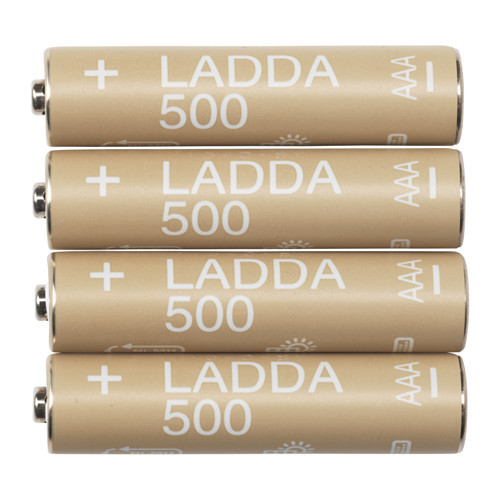 Аккумуляторы IKEA LADDA AAA 500мАч 303.038.83 NiMH 1,2В тест на SkyRC MC3000
