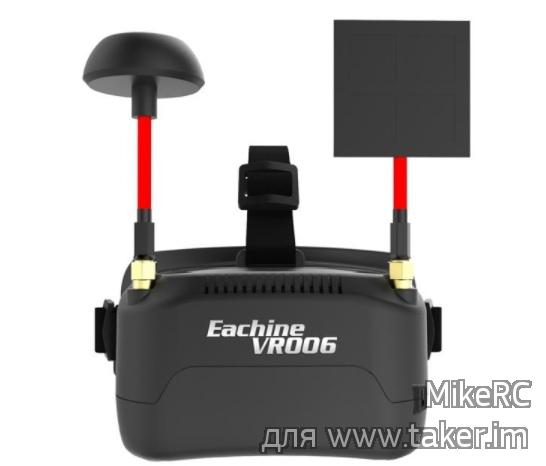 Обзор бюджетного FPV комплекта Eachine VR006 + Eachine DVR03