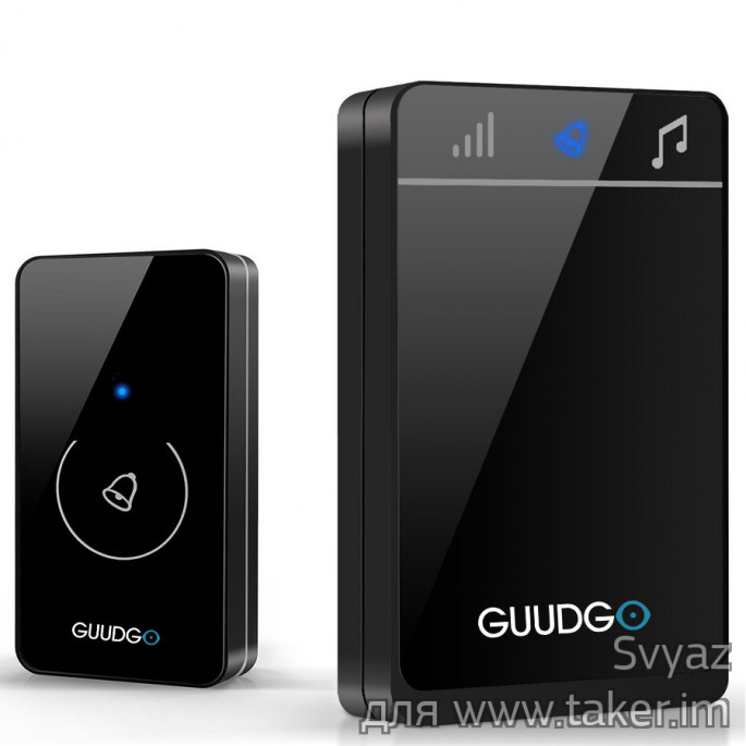 Guudgo GD-MD01. Беспроводной сенсорный дверной звонок с 52 мелодиями