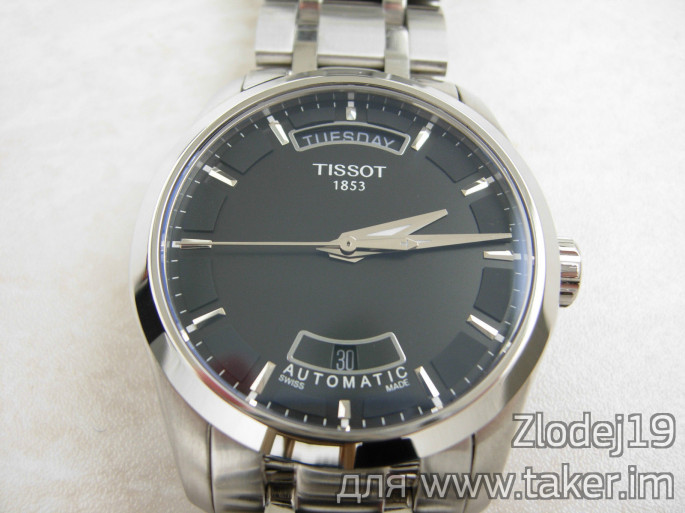Механика с автоподзаводом Tissot Men's Couturier Watch T035.407.11.051.00, оригинал ли?