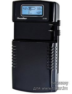 Обзор универсальной зарядки для фотоаппаратов и видеокамер Kweller D-700