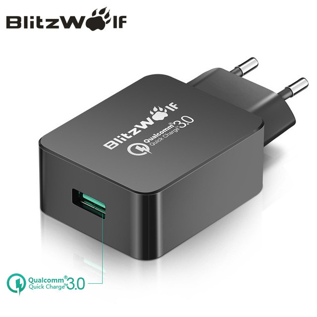 Зарядное устрйство Blitzwolf BW-S5 с технологиями Power3S и Quick Charge 3.0