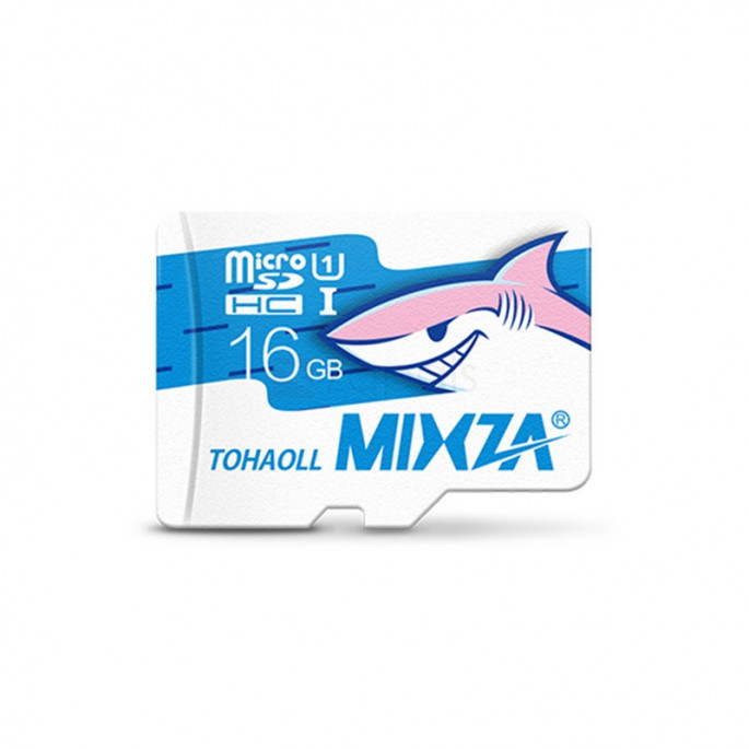 Карта памяти MIXZA Shark Edition 16GB Micro SD