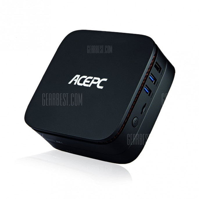 ACEPC AK1 - обзор отличного Мини ПК на Intel Celeron J3455 с активным охлаждением и съемным блоком для 2.5" HDD