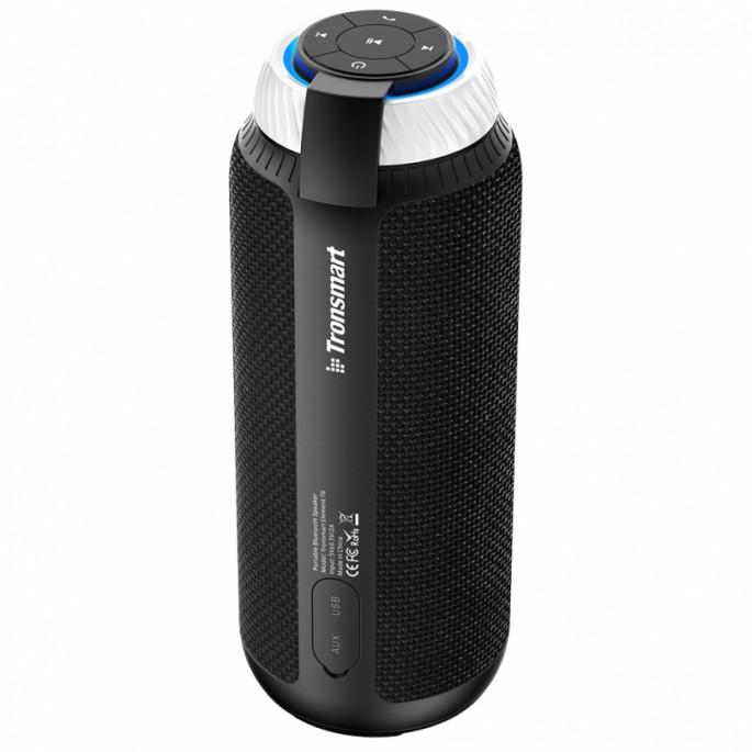 Bluetooth-динамик Tronsmart Element T6 (черный). Звучание на 360°