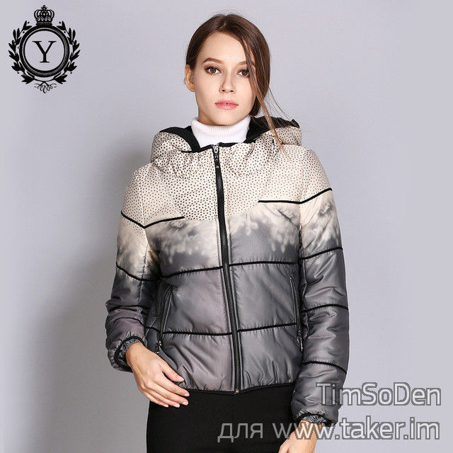 Женская зимняя куртка с Алиэкспресса