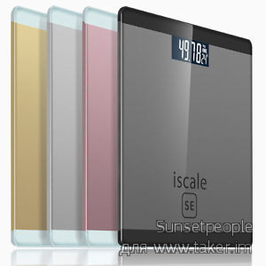 Электронные напольные весы Honana iscale, стилизованные под дизайн iphone SE