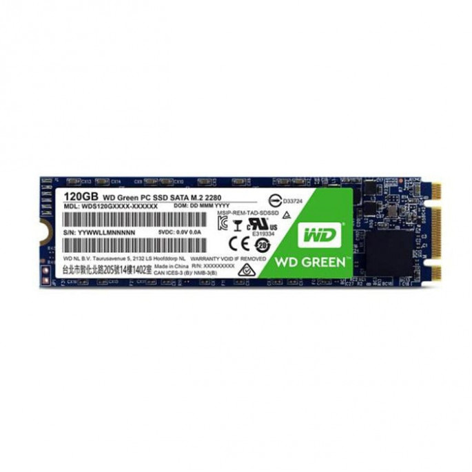 SSD WD Green 120Gb WDS120G1G0B